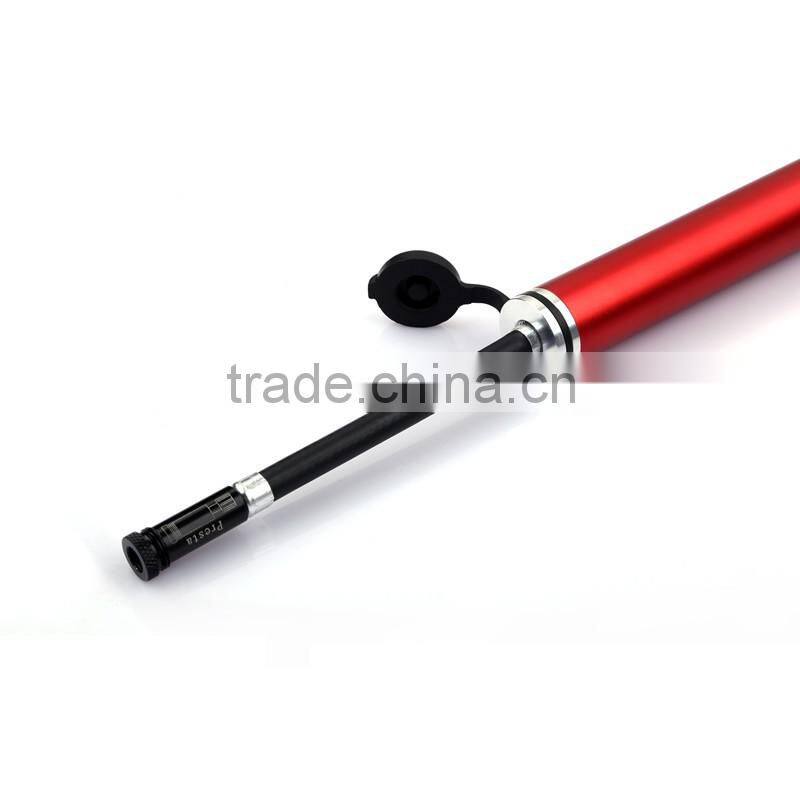 High-end Alloy Mini Bike Pump with Flexible Hose