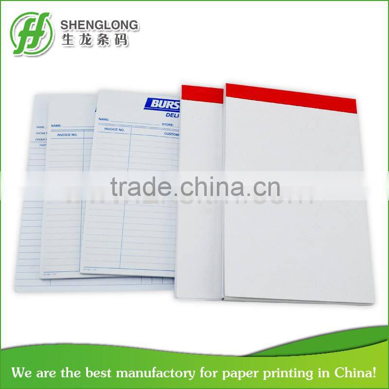 color printing duplicate carbonless docket book