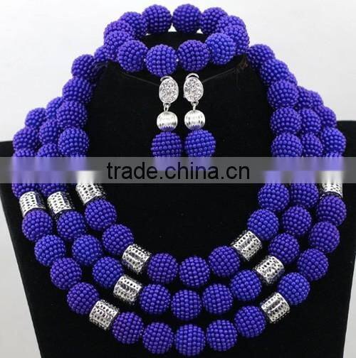 2016 Fashion jewelry display set for party/Beads jewelry set for ladies/New model jewelry set for Bride