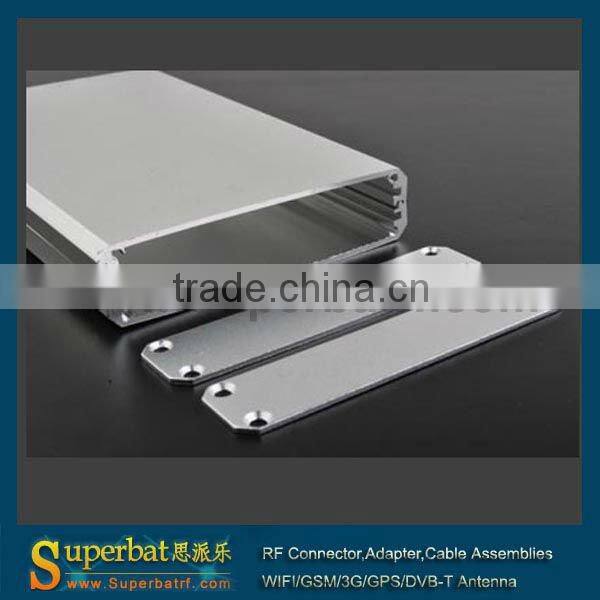 Aluminum Box Enclosure Case -4.33"*2.05"*0.51"(L*W*H) round aluminum box