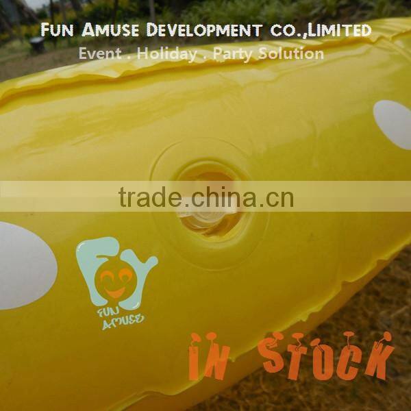 Swimming pool fruit slice float fun lemon float inflatable donut