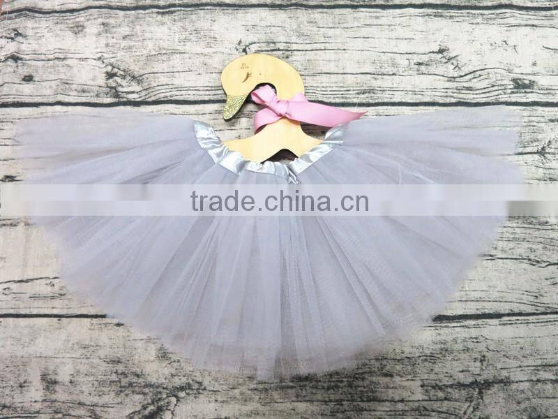 grey tutu for baby cheap puffy pettiskirt tutu