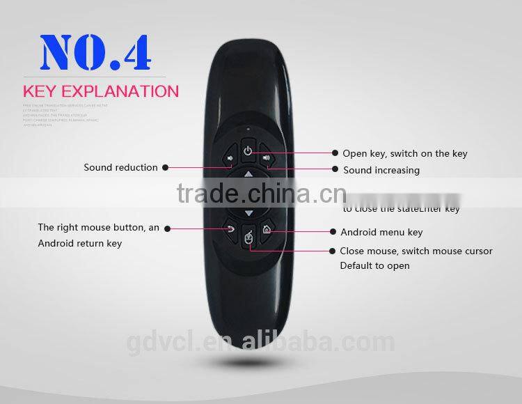 Flying Air Mouse Remote Control 2.4G Wireless Keyboards 2.4G air mouse