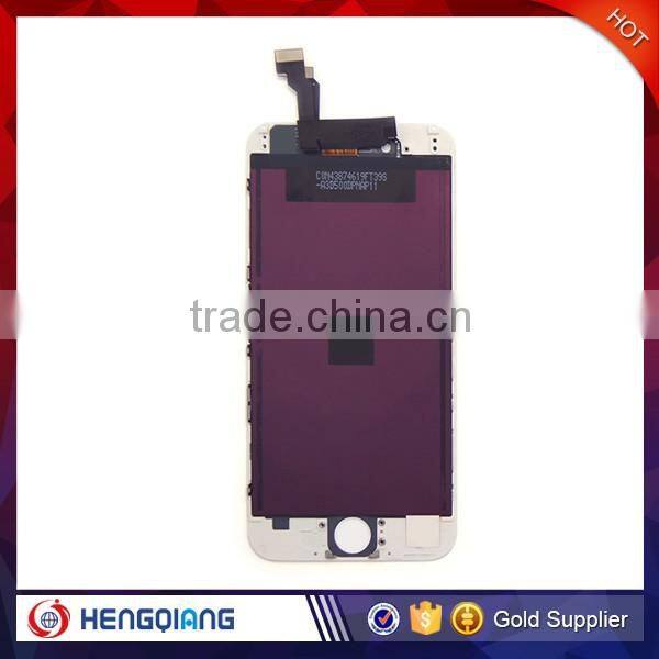 China hot sale with own factory price best quality lcd screen digitizer assembly replacement for iPhone 6 white