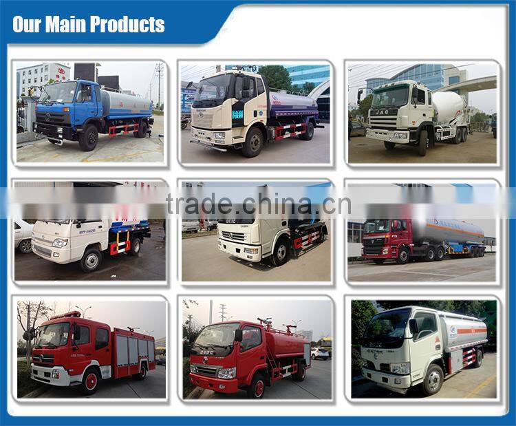 new design hot sale high quality 8000L fire fighting water truck