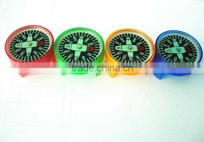Plastic funny pencil sharpener with compass