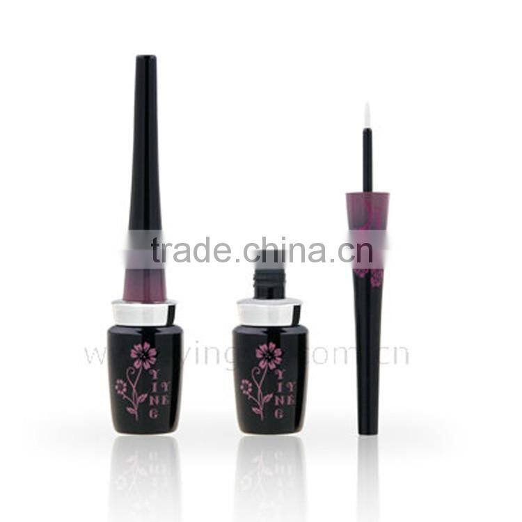 Black empty liquid eyeliner packaging