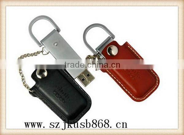 Discount qualified oem leather usb memory stick