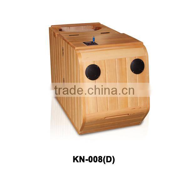 1 person half body far infrared sauna wholesale