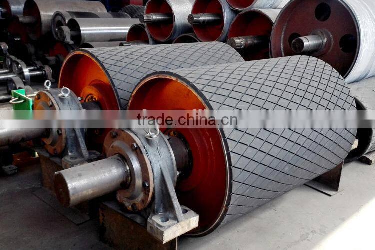 Industrial Belt Conveyor Drive Drum Pulley For Conveyor made by Henan Joinrise