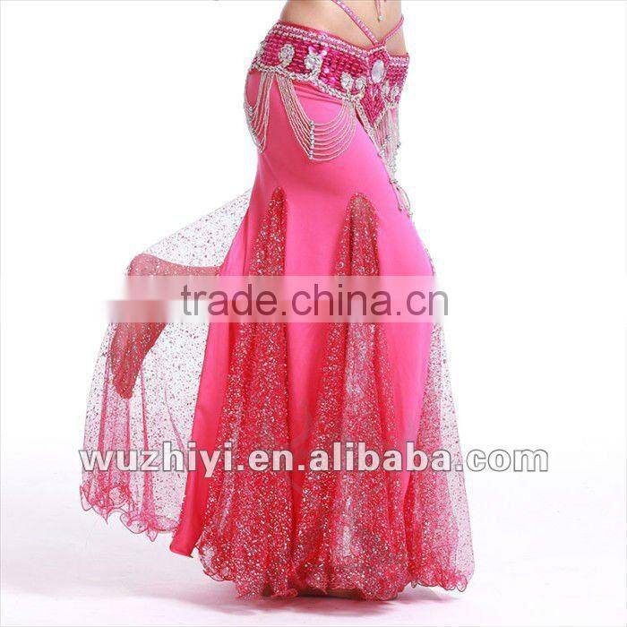 Hot selling fashion an sexy adult belly dance skirt