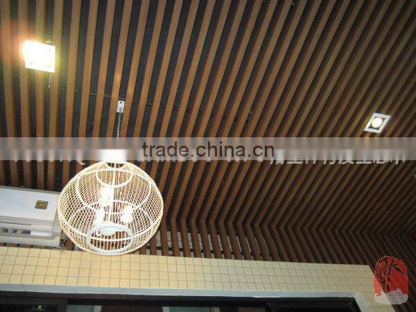 Bamboo ceiling,can use in many places,perfectly displays the wood texture and elegance