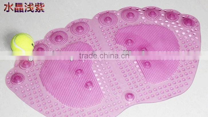 colorful pvc bath mat