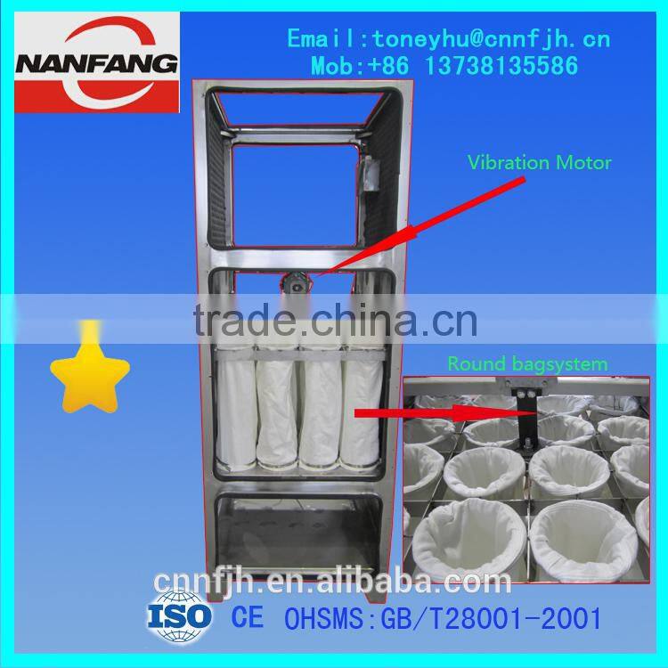 the Newest round bagsystem series type Environmental Flour Dust