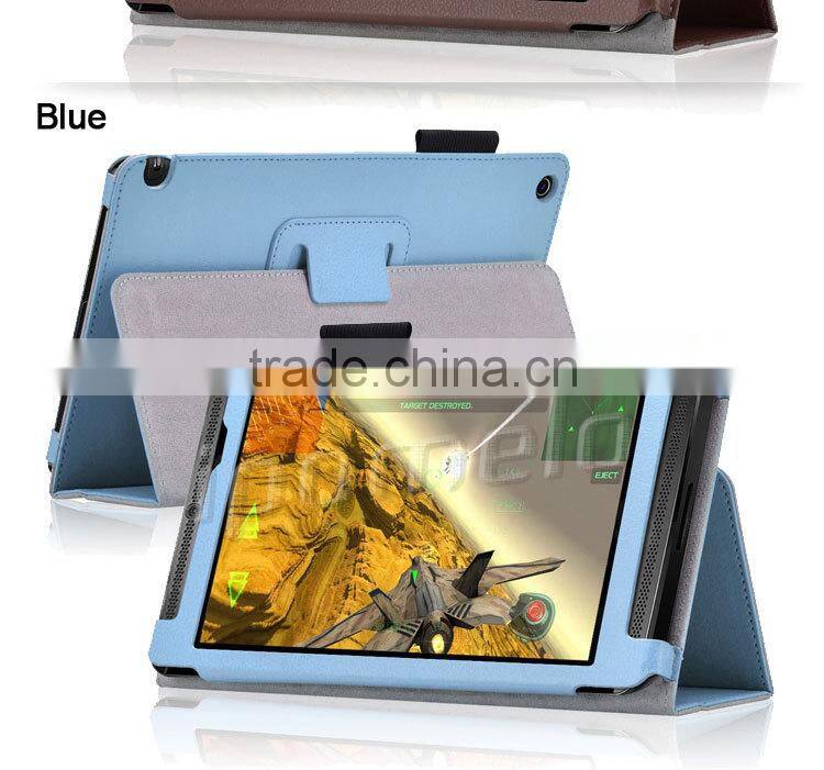 Cusotmized fashion design leather tablet case for Nvidia Shield Tablet