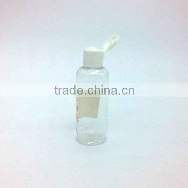 hotsale 100ml 3oz round plastic bottle for showel gel/perfume/essential oil/body cream/attar/ massage oil