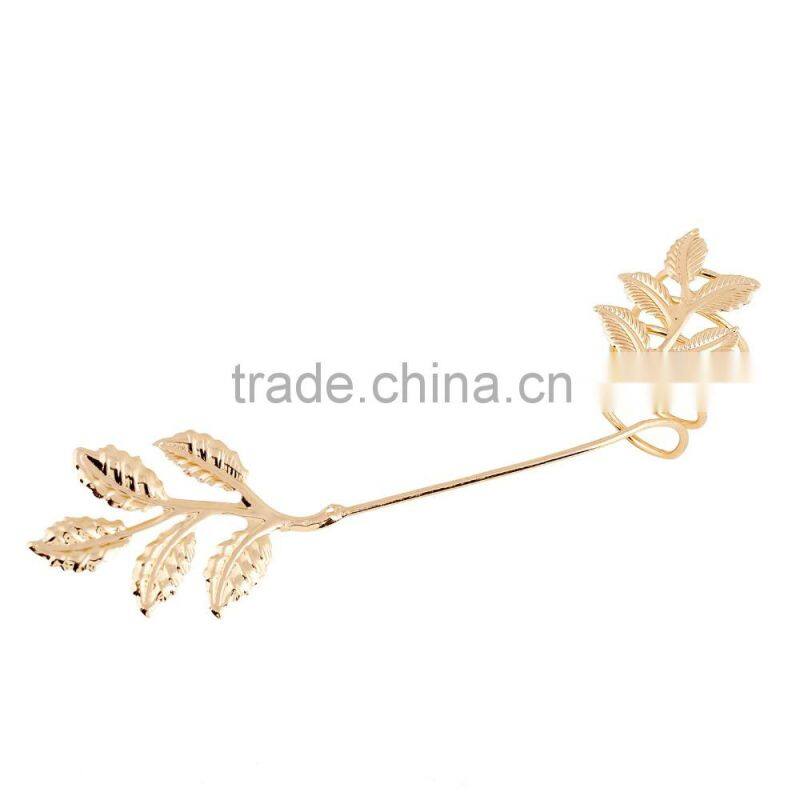 Double Maple Leaf Simple Knuckle Rings For Women Finger Decoration