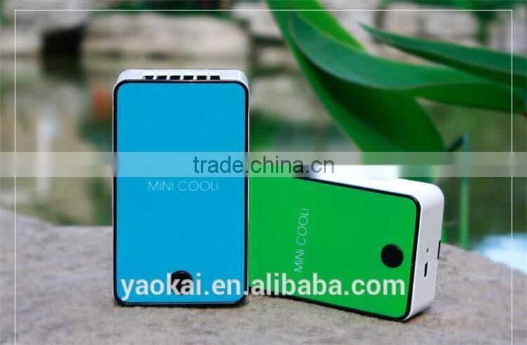 New style standing rechargeable mini bladeless fans with USB port