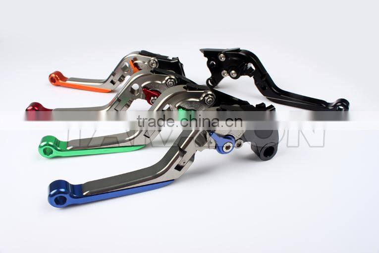 Motorcycle accessories China adjustable folding and extendable brake lever for 1098 / S / Tricolor