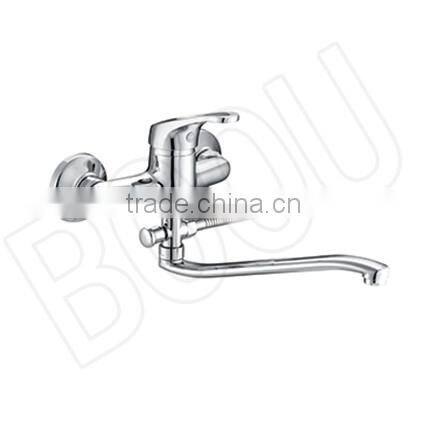 (B8257-5S-BL103)BOOU bathtub faucet with long spout
