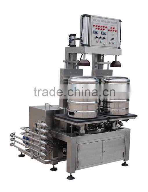 automatic beer keg washing and filling machine equipment