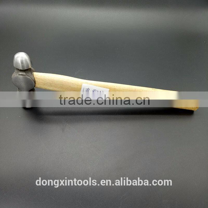 wood handle round head hammer