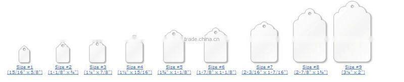 Paper Garment Tag with String