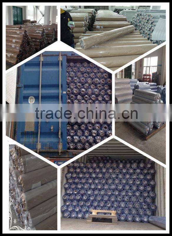 Soft PVC Blue Frosted Film Blue Translucent Film