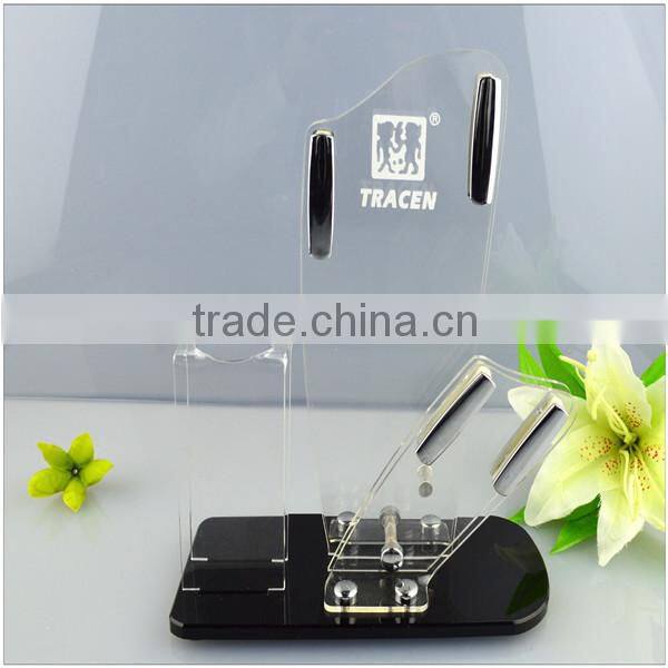 Durable convenience acrylic knife holder wholesale