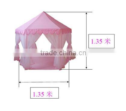 Large Pink Playhouse Playing Tent Indoor Playhouse For Girls