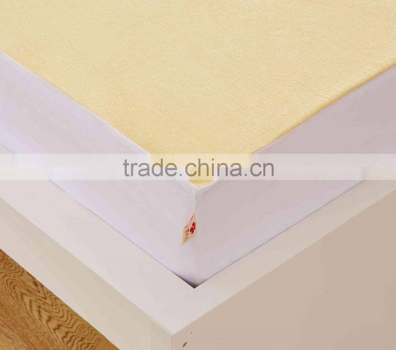 Latest Soft CheapTerry Towel Elastic Cotton Waterproof Fitted Sheet