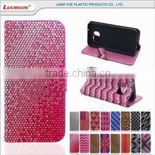 skateboard universal denim double color fancy wallet case cell phone case cover for 4.7 inch cell phone for samsung galaxy s5