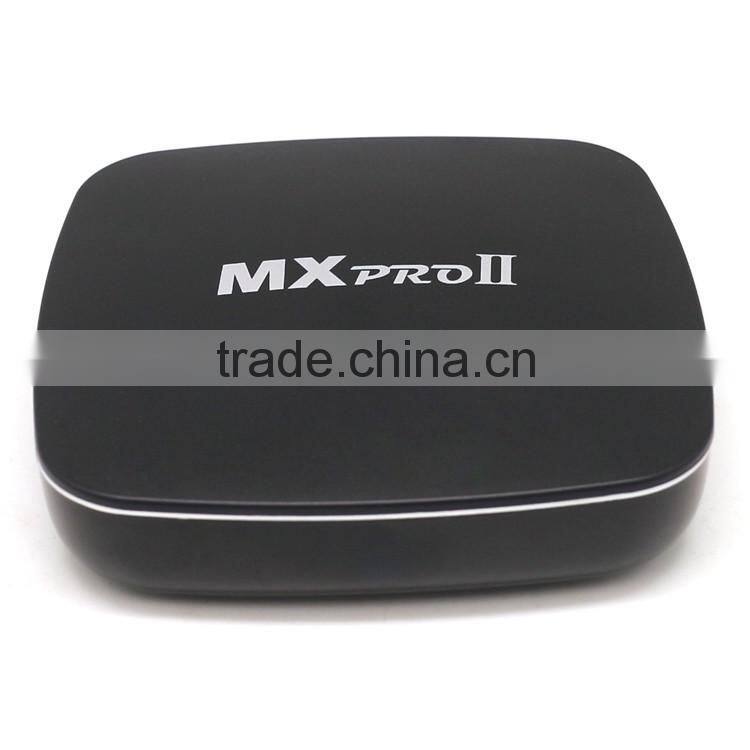 New Arrival MXPROII Smart TV Box Amlogic S905 Quad Core Android TV Box Android 5.1.1 OS