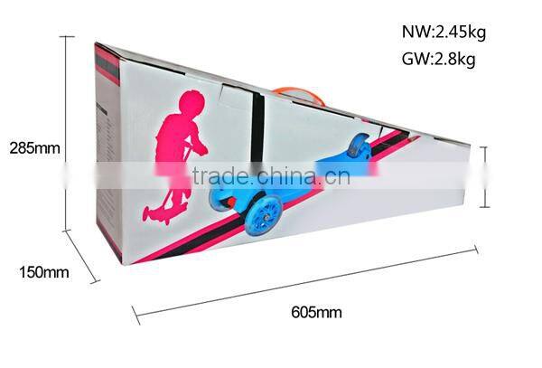 3 wheels Self balancing unicycle kids scooter