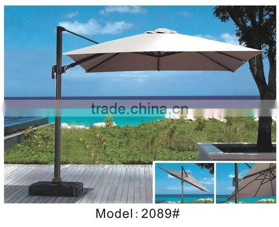 Outdoor aluminum beach umbrella park umbrella shade shelter