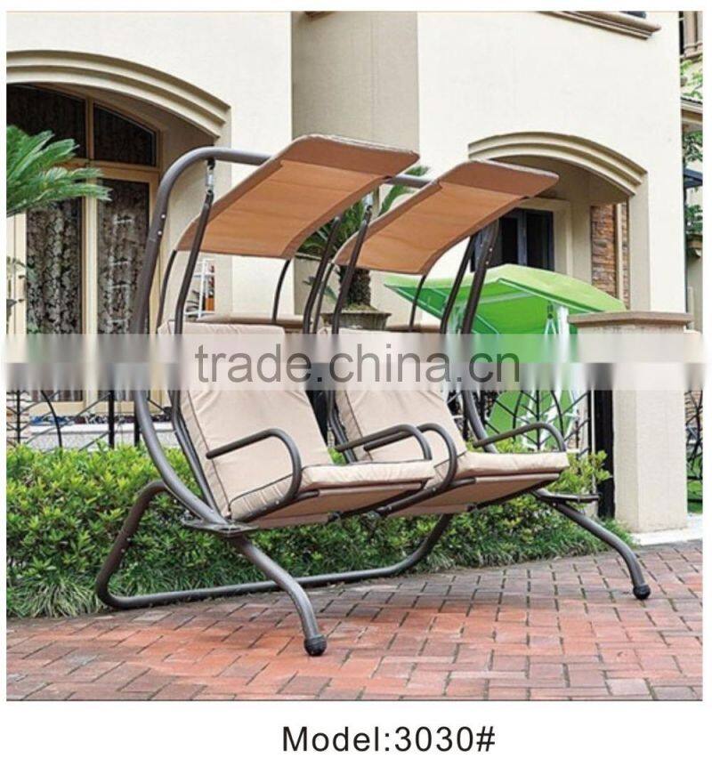 Two seat Outdoor swing chair benches hanging bench garden patio swing chair and benches