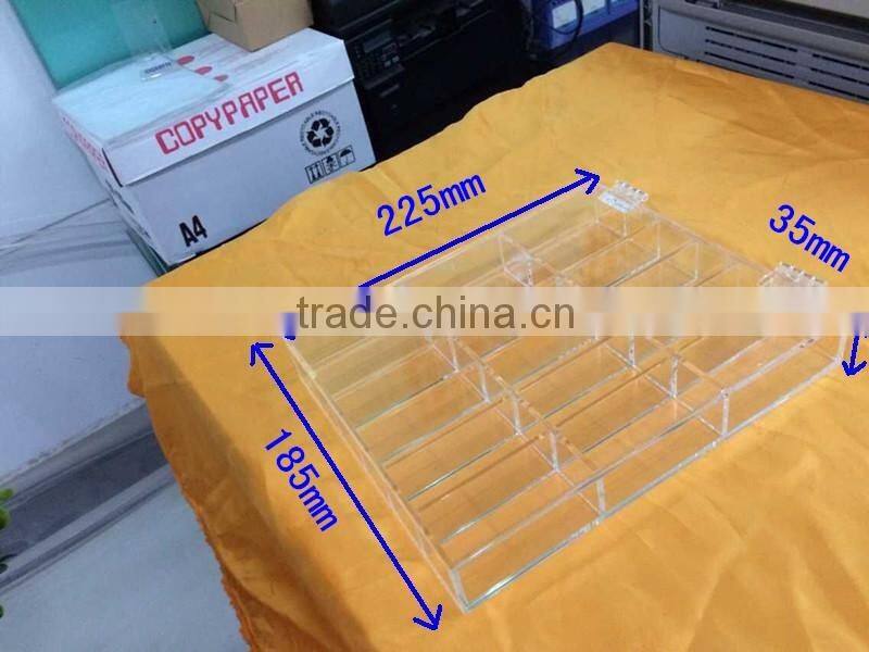 custom clear acrylic nail polish package box