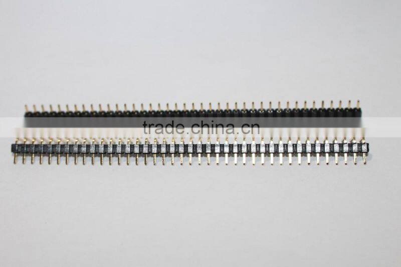 2.54mm pin header connector 1~40 pins