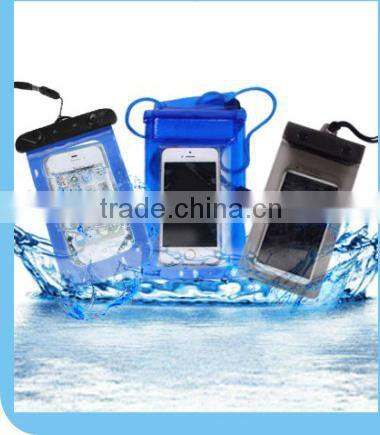 PVC waterproof diving bag for smart mobile phone waterproof sport bag
