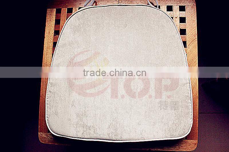 Removable Black Chair Cushion