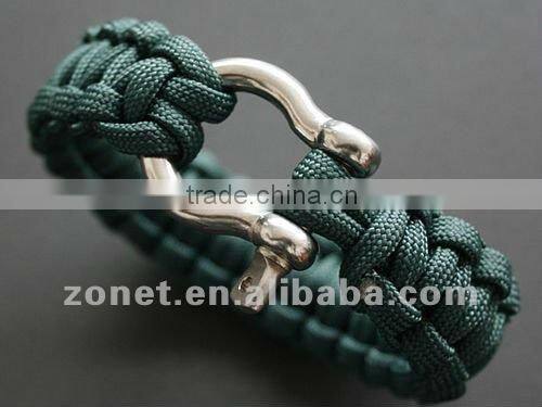 Stainless steel security d shape shackle PRA-1004