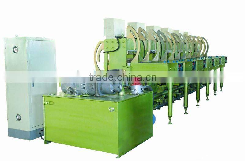 Newest technique high efficiency double color rubber sole fully automatic hydraulic machine
