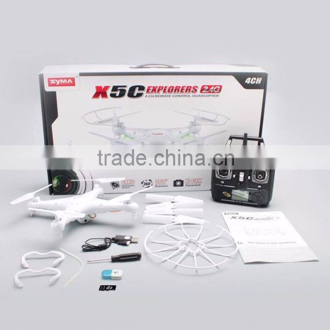 syma x5c 2.4g 4ch 6axis helicopter syma x5c case 3d rolling drone plane