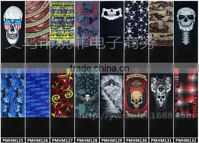 Multi Pattern Polar fleece multifunctional Outdoor Multi Sports Scarf Facemask Bandana Headband
