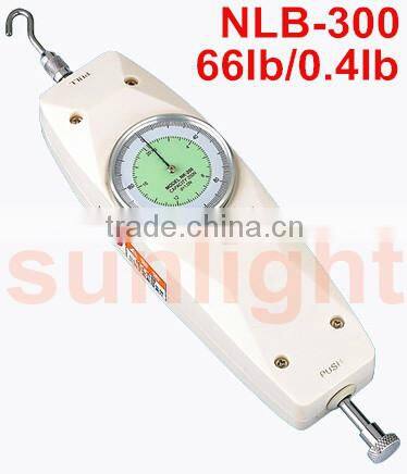 Analog Force Gauge Push and Pull Force Meter 300N/66LB NLB-300