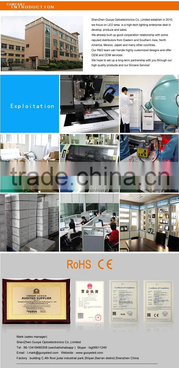 hight lumen 15W led down light fixtures with 15W COB lamp