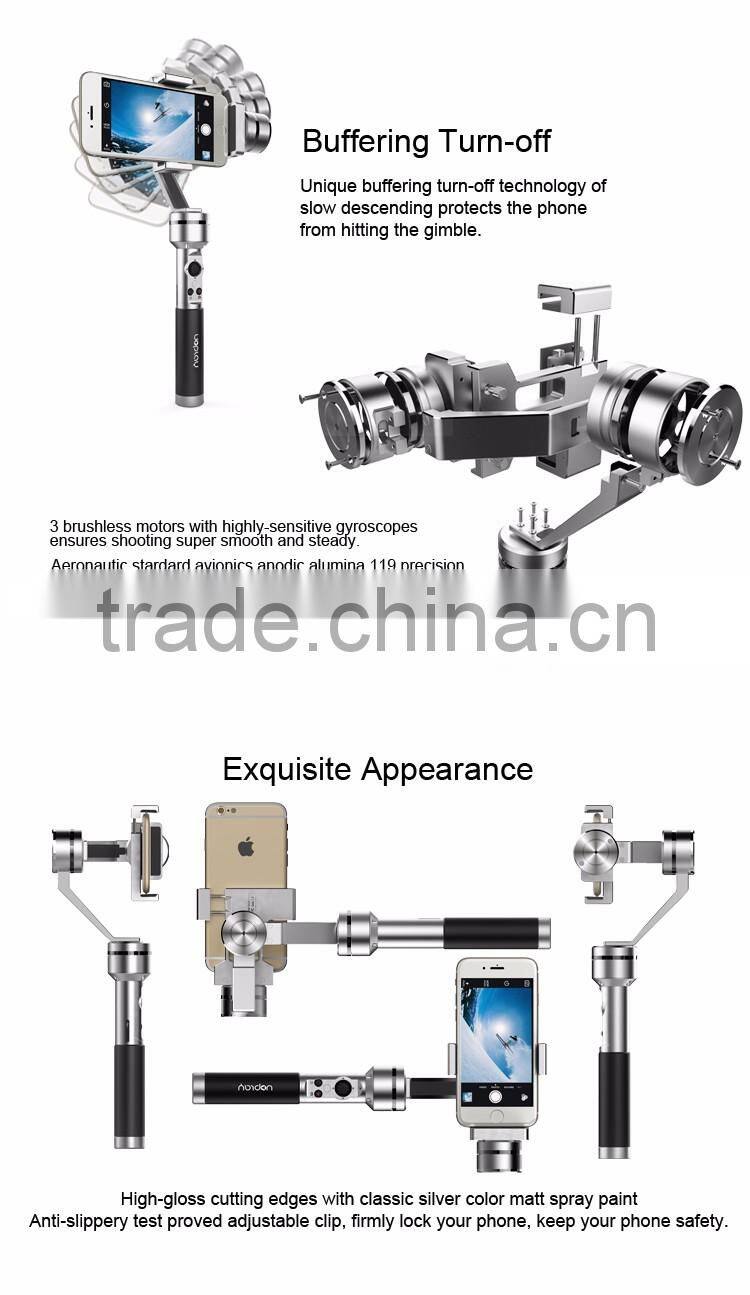 New style wireless control stabilizer gimbal for smartphones