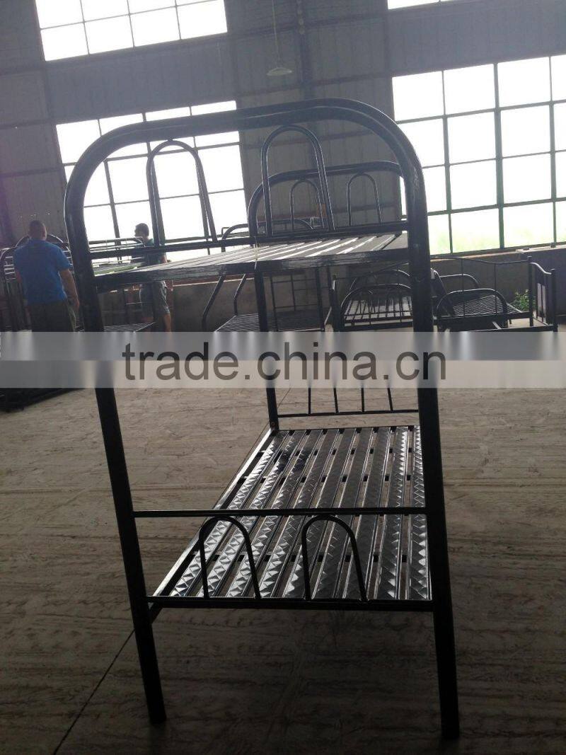 living room bedroom furniture bunk bed 3 layers triple metal bed frame
