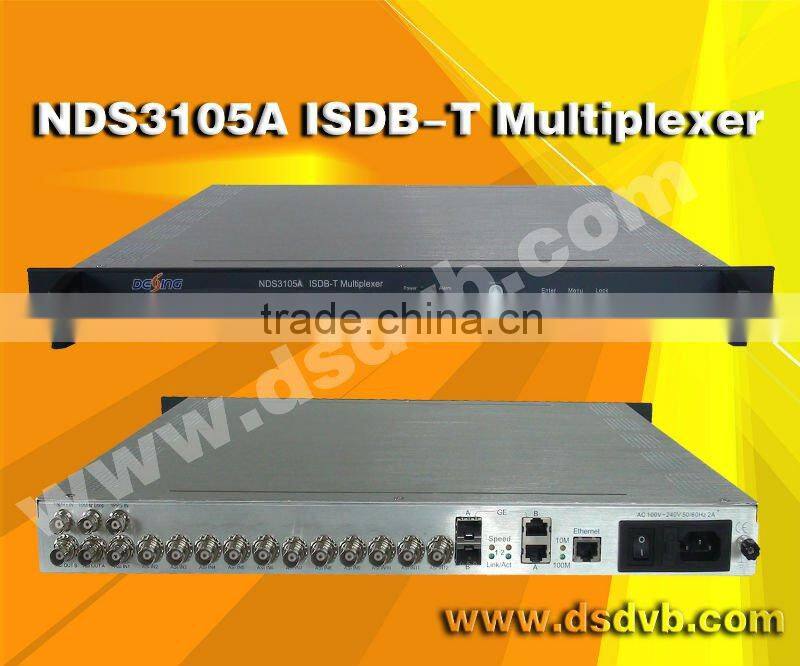 ISDB-T TS digital multiplexer