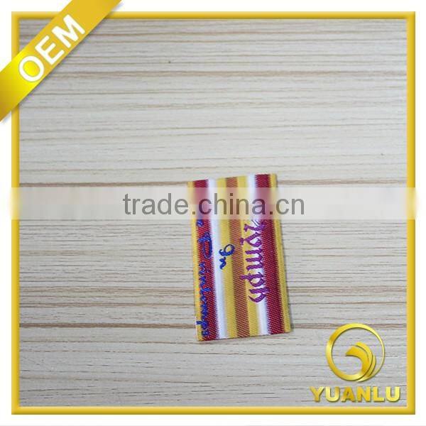 Woven Tags Custom Letters Woven Labels for Hats